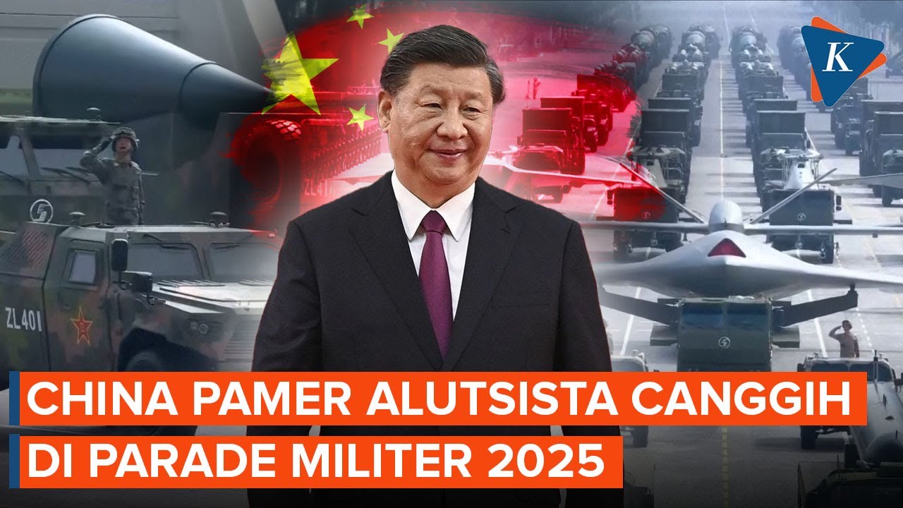 Momen China Pamerkan Alutsista Canggih di Parade Militer 2025