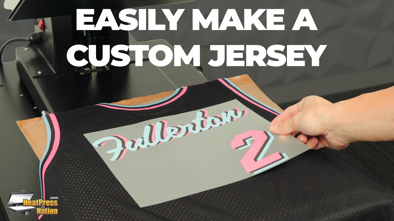 Make Custom Jerseys With Heat Transfers