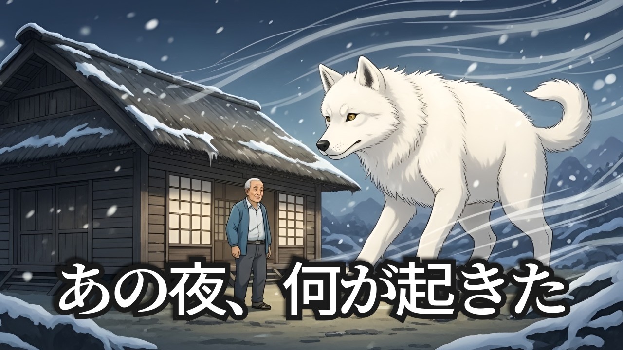 【涙腺崩壊】孤独な老人が拾った真っ白な子犬。その口には、亡き息子の「鈴」がくわえられていた…