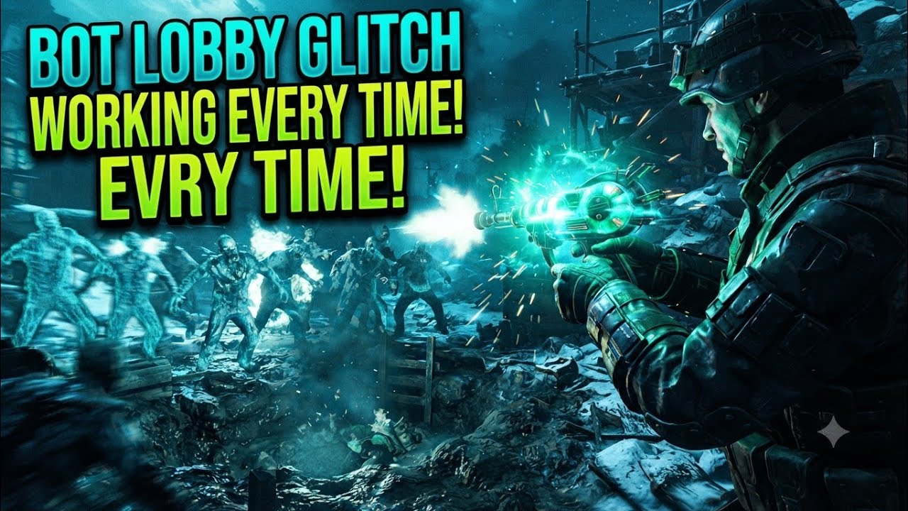 NEW SECRET Black Ops 2 Solo Bot Lobby Glitch