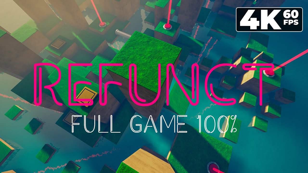 Refunct (PC) - Full Game 4K60 Walkthrough (100%) - No Commentary