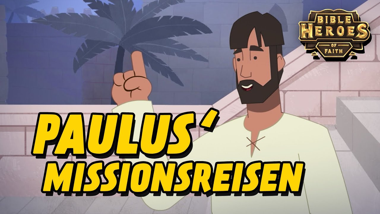 Die Abenteuer von Paulus | animierte Bibelgeschichte für Kinder | Glaubenshelden der Bibel