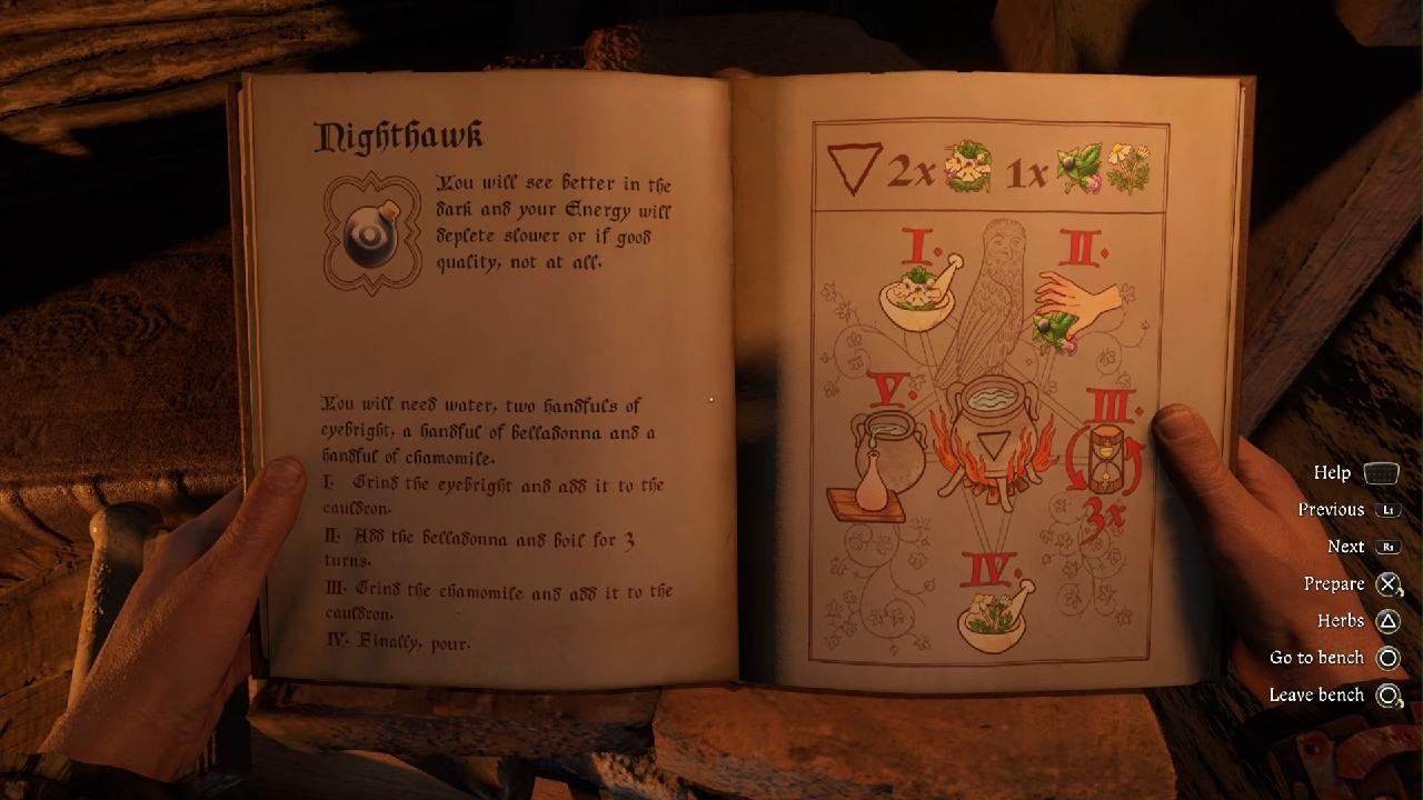 Kingdom Come: Deliverance II - Several Ways To Brew Nighthawk Perfectly ☝️😉🍃🌿💐🧉