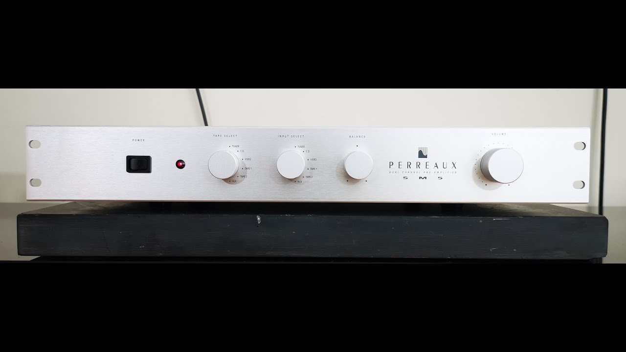 Perreaux SM5 Dual Channel HiFi Stereo Preamplifier