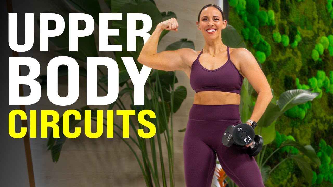 Quick Upper Body Toning Circuit! BURNOUT ROUNDS FOR AN EPIC CHALLENGE!