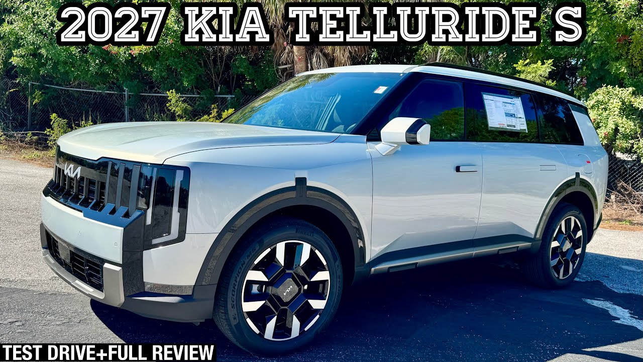 2027 Kia Telluride S: TEST DRIVE+FULL REVIEW