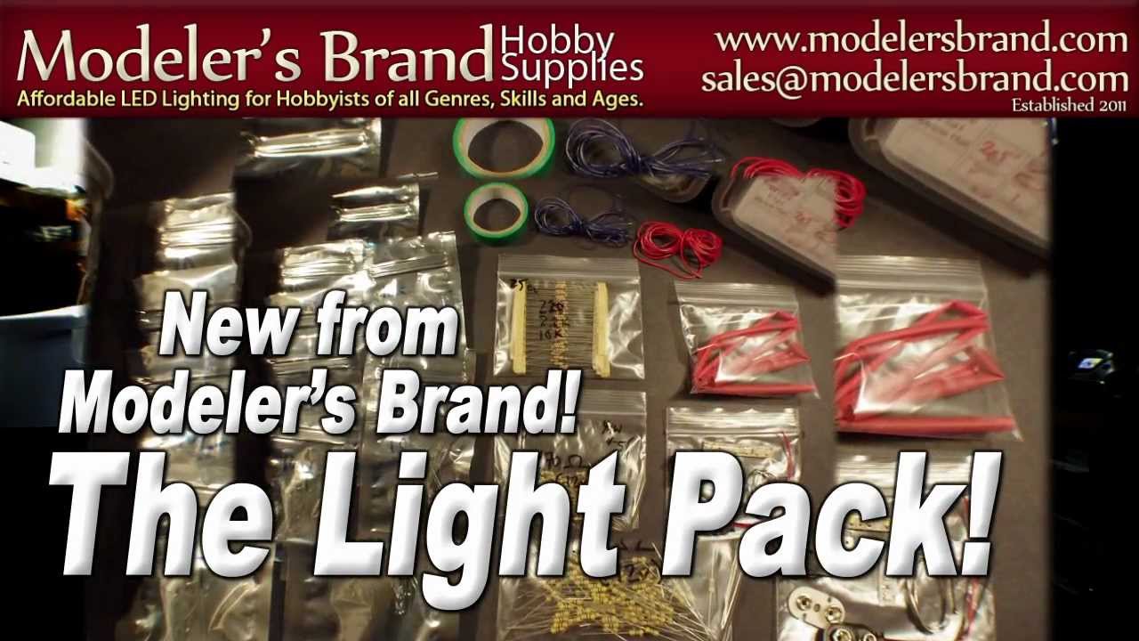 Modeler's Brand Light Packs: Introductory Sale!