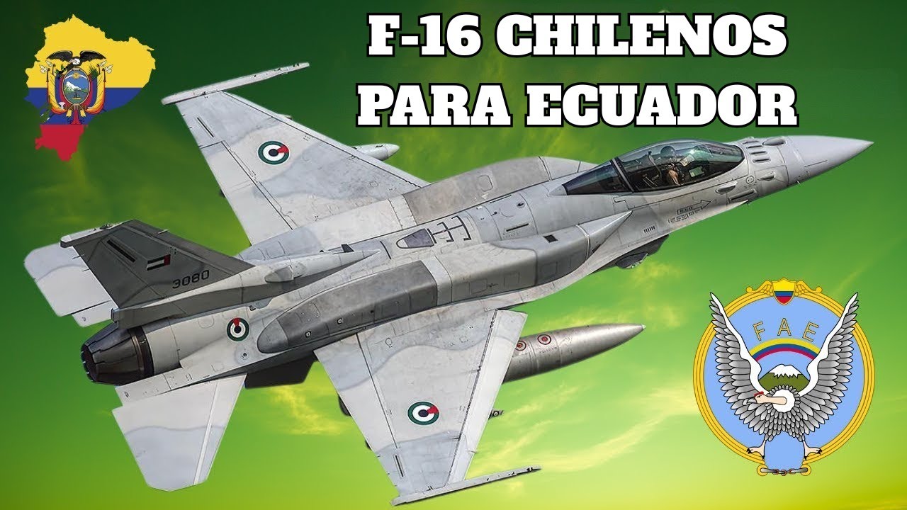 F-16 DE CHILE PARA ECUADOR
