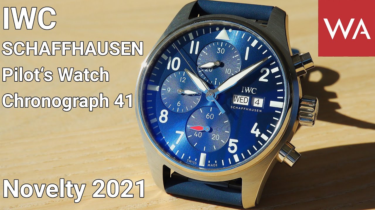 IWC Schaffhausen Pilot's Watch Chronograph 41. Novelty 2021.