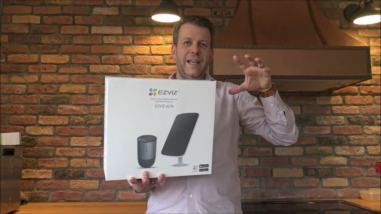 Ezviz Wireless Camera BC1C And Solar Panel Kit Setup and Review