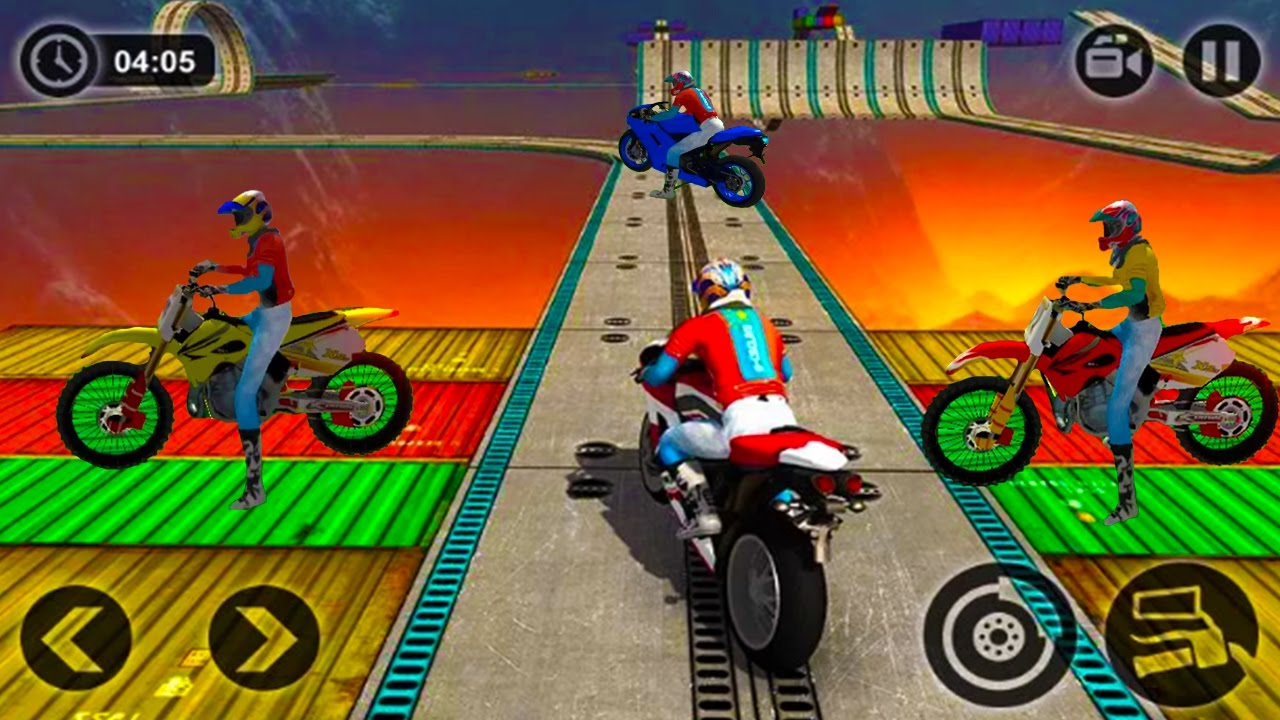 Impossible Motor Bike Tracks 3D Game Complete All Motor Bike Unlocked & All Levels Android GamePlay