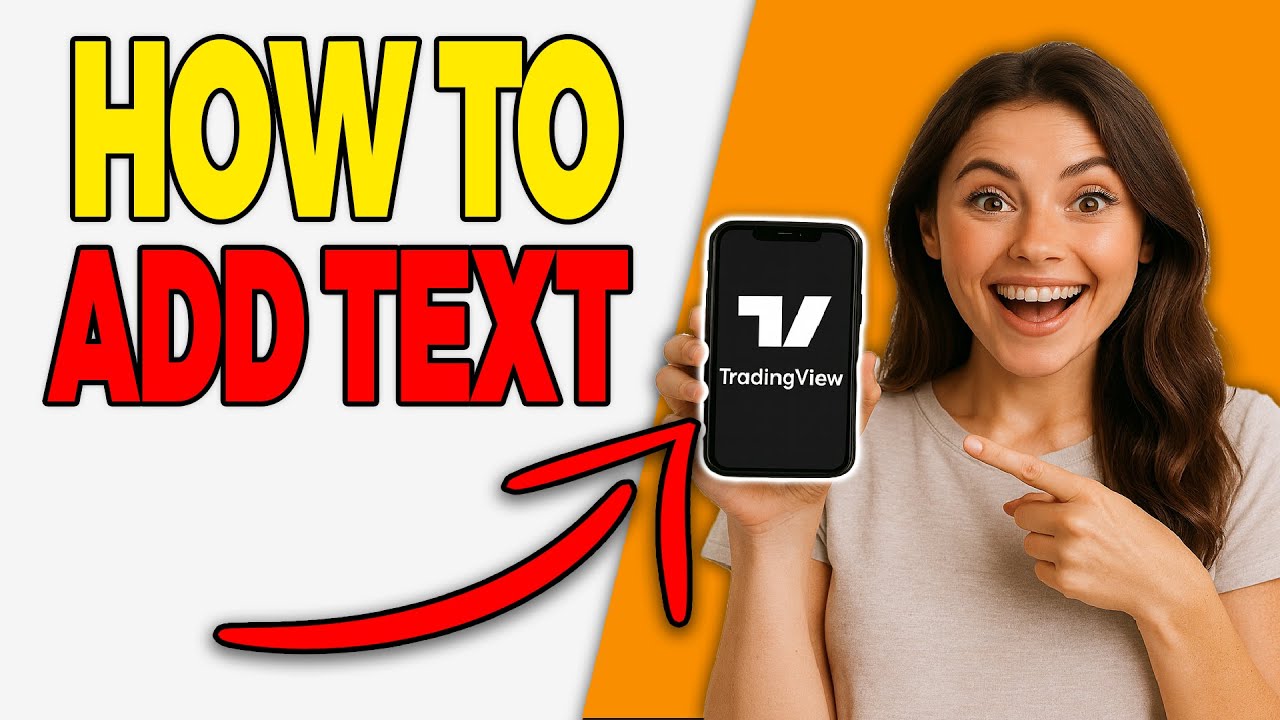 How To Add Text In Tradingview Chart (EASY)