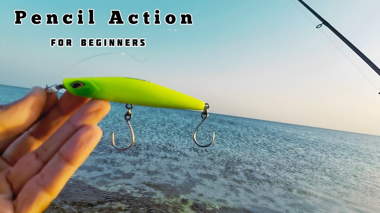 أكشن اللور الصحيح لصيد السمك كاستنج / Pencil Action with some tricks #pencil #fishing