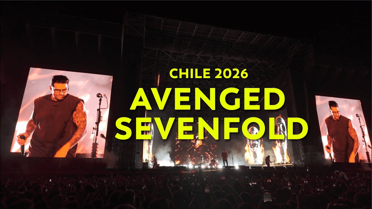 Avenged Sevenfold Chile 2026 Concierto Completo | HD | HQ | Bicentenario de La Florida