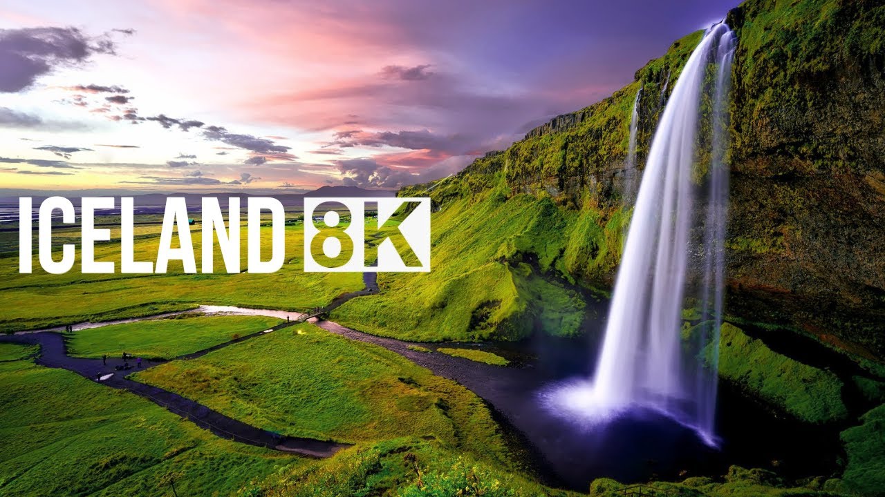 Iceland in 8K Ultra HD 🇮🇸 | Where Fire Meets Ice | Relaxing Nature Video