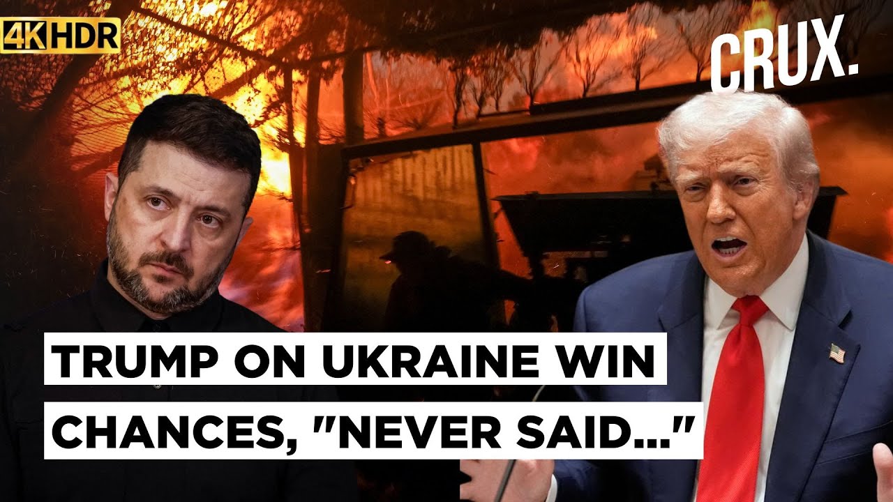 Trump Says Ukraine COULD Win War Vs Russia, Threatens To 
