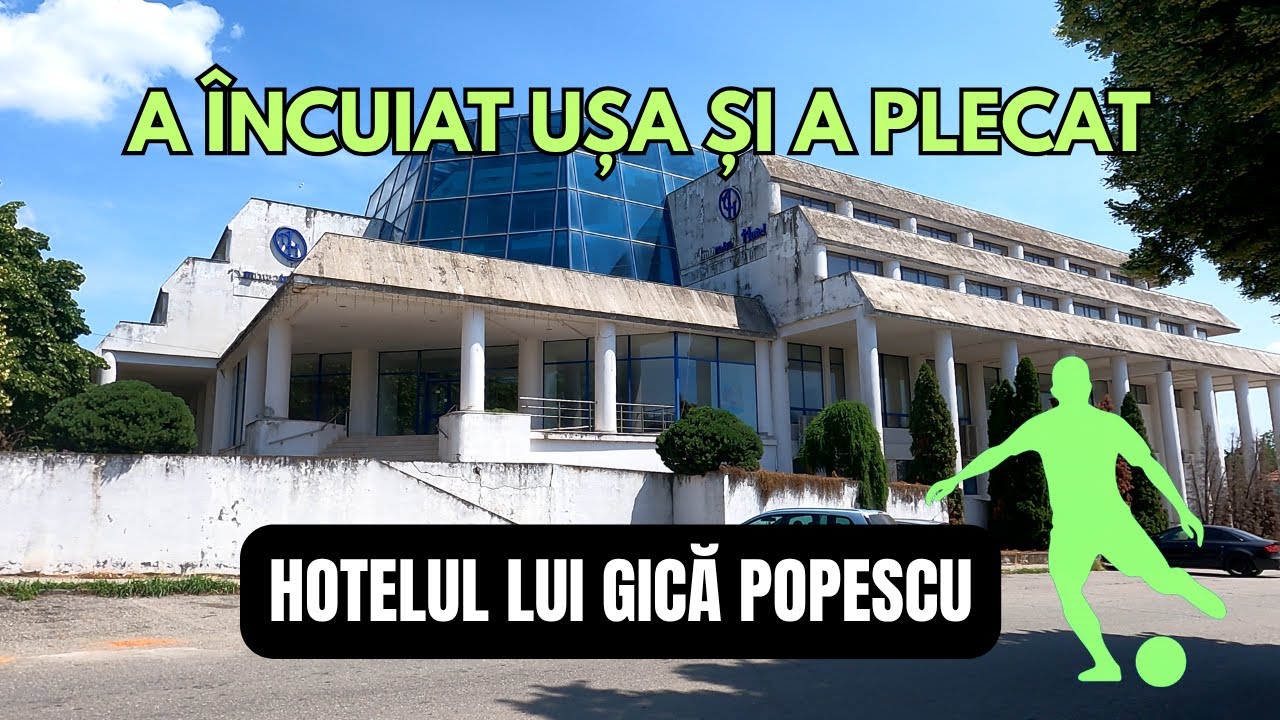 Gică Popescu a pus lacătul pe hotelul său din Calafat!