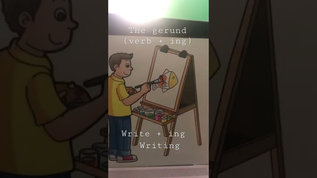 Write + ing (writing)