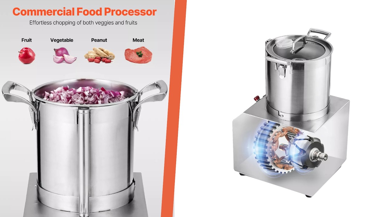 Best Stainless Steel Food Processor & Vegetable Chopper for Fast Meal Prep in 2026