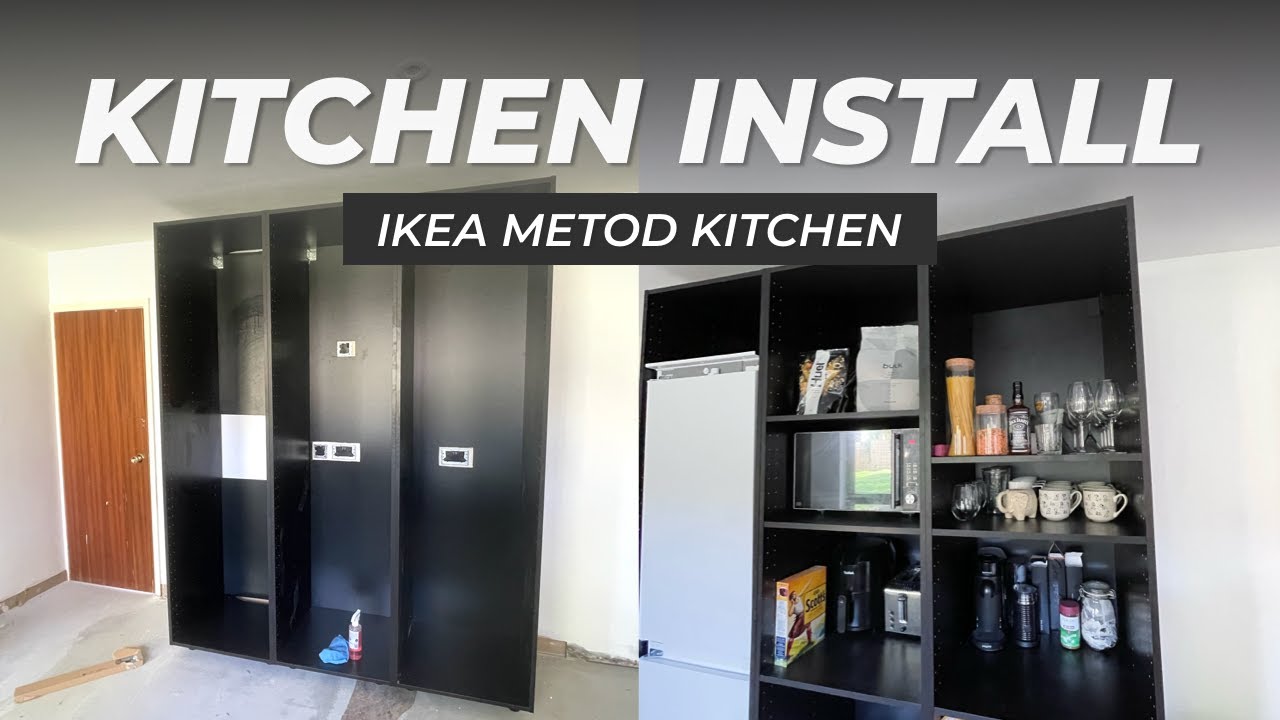 Building The Kitchen Pt.1 | Ikea Metod Kitchen Install | Louise Henry