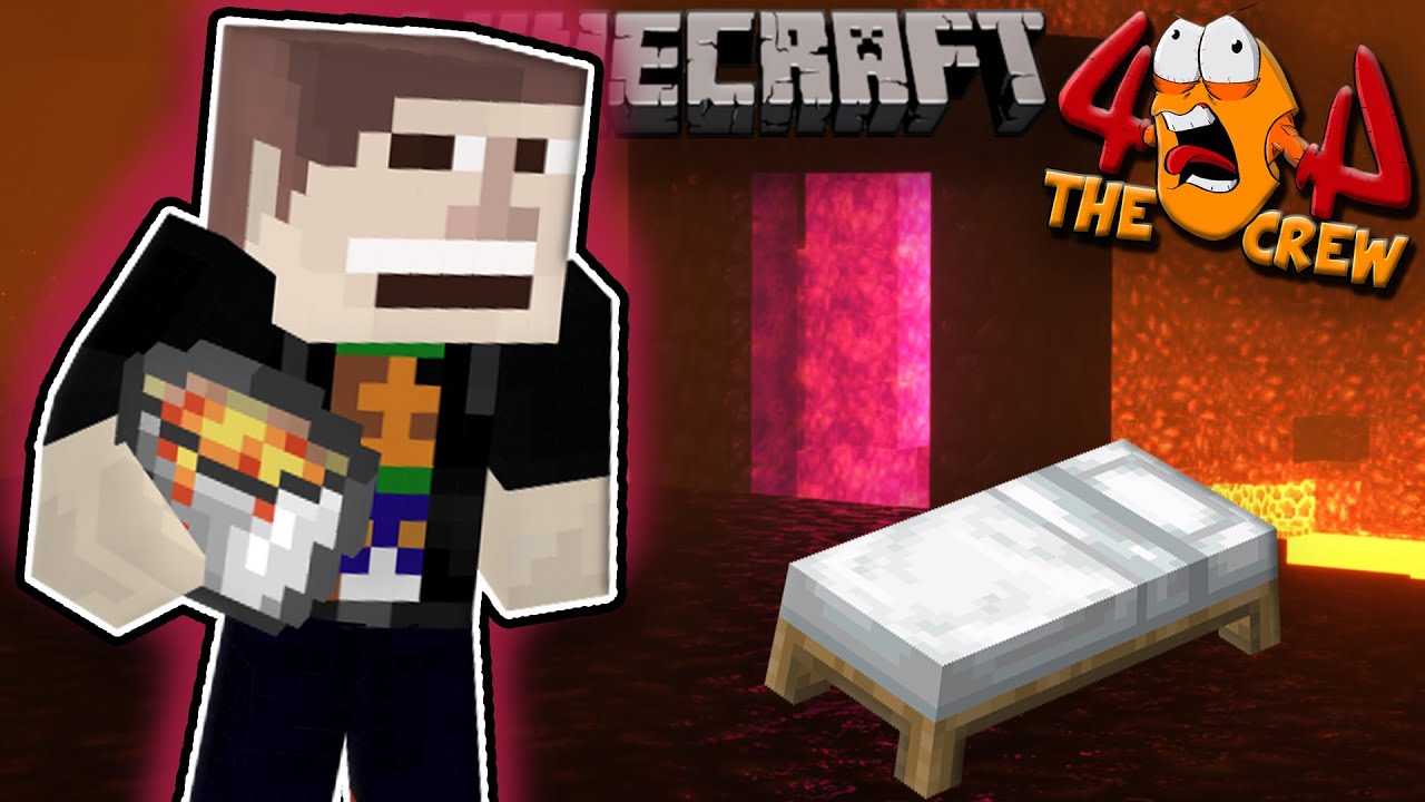 ΚΟΙΜΗΘΗΚΑ ΣΤΟ NETHER! | 404 Minecraft SMP #2