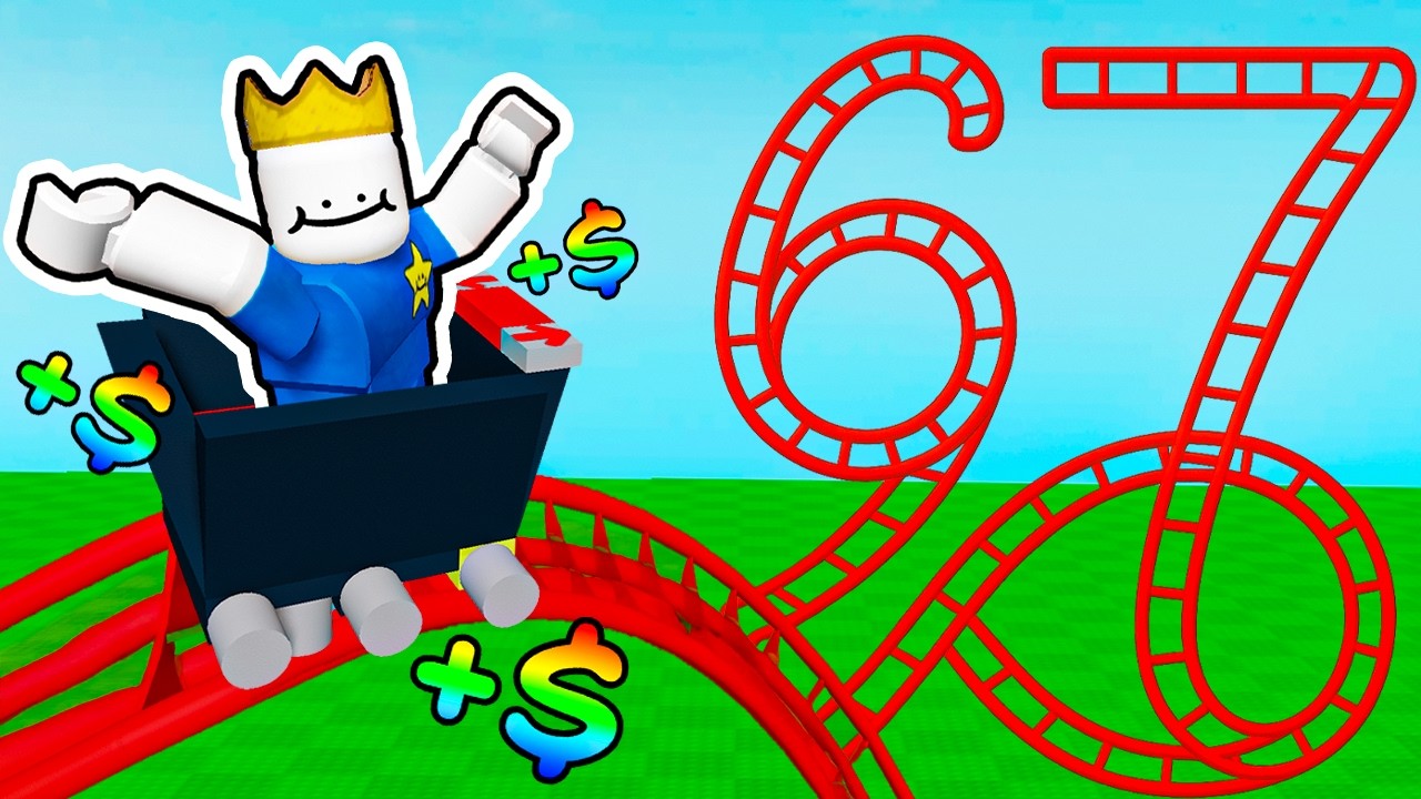 I made MILLIONS with the BEST Roller Coaster in Roblox...