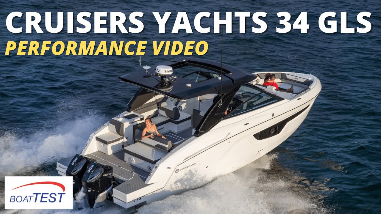 Cruisers Yachts 34 GLS (2022) - Test Video by BoatTEST.com