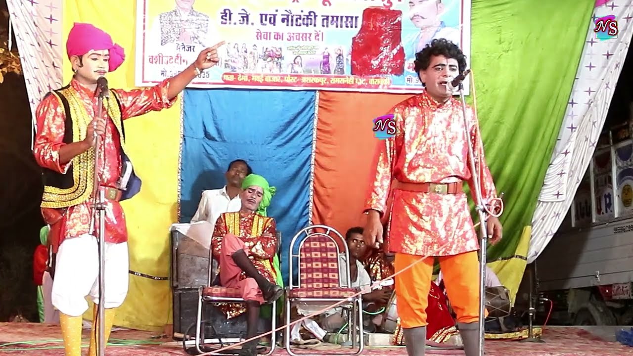(हगगन की नौटंकी) भाग-9 मलखान समर गजमोतीन सती | उर्फ नदी बेतवा की लड़ाई मवईबाजार की nautanki - #haggan