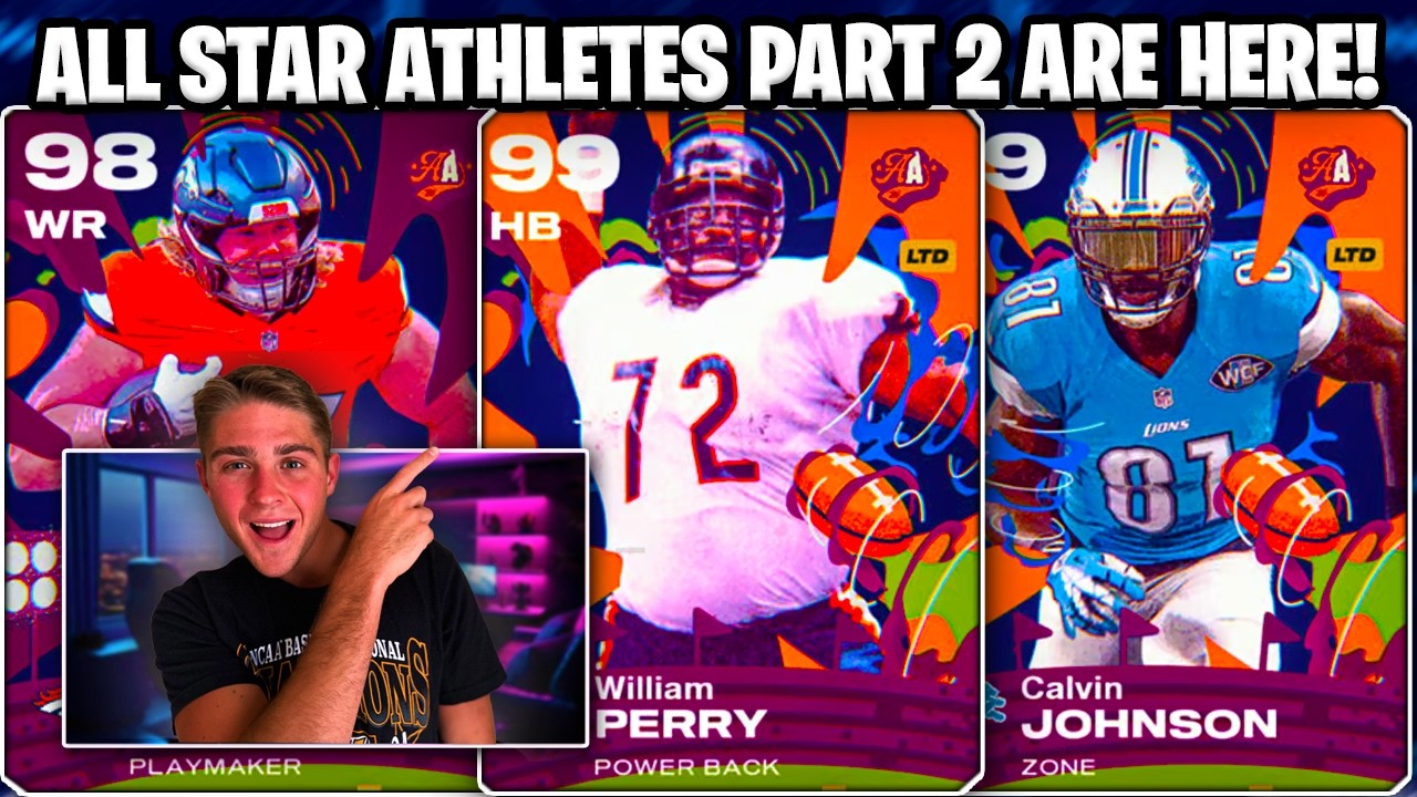 Вторая часть All Star Athletics уже здесь! Скоро появится контент для драфта! Новые игроки для со...