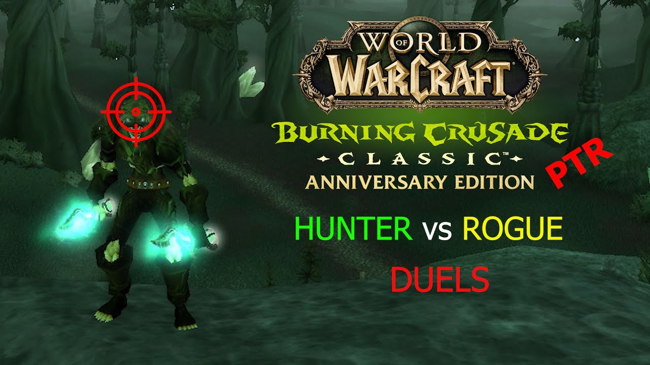 Hunter vs Rogue Duels | TBC Classic PTR PvP