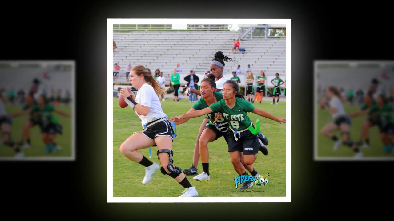 Countryside Cougars vs St. Pete Green Devils Flag Football 2017 | Firefly Event Photography