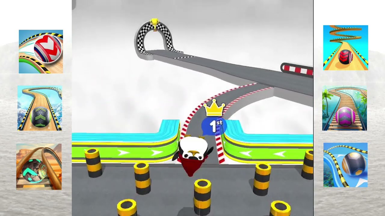 Rollance Balls, Sky Rolling Ball, Rolling Ball 3d Sky Race, Action Balls, Going Balls & Temple Ball 