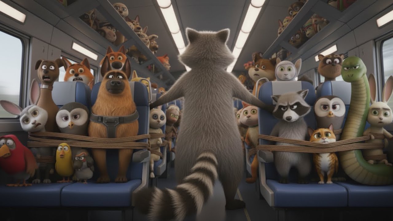 On a Hijacked Bullet Train, a group of determined Pets fights to save their home and Each other.