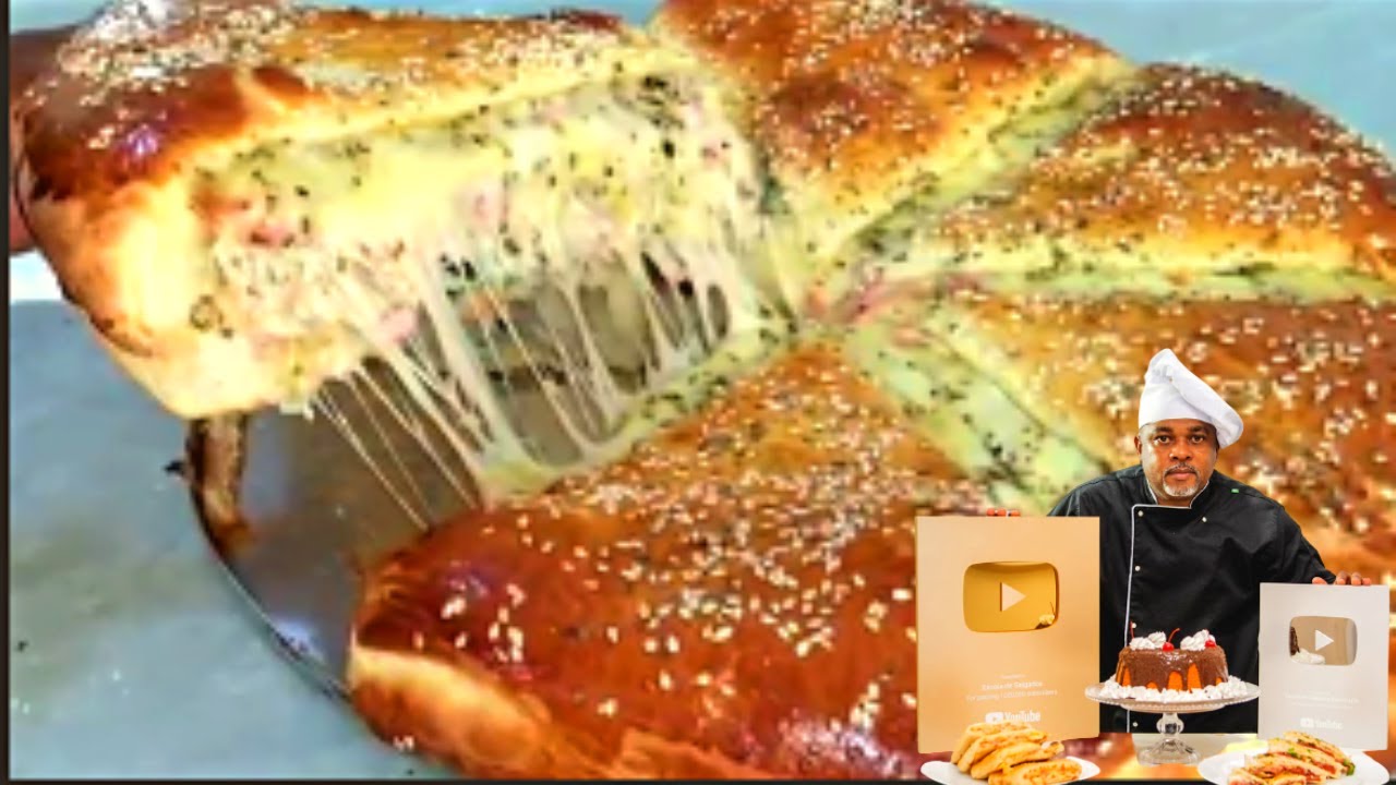 Como fazer uma Pizzaburguer  de Frango  - Super Especial