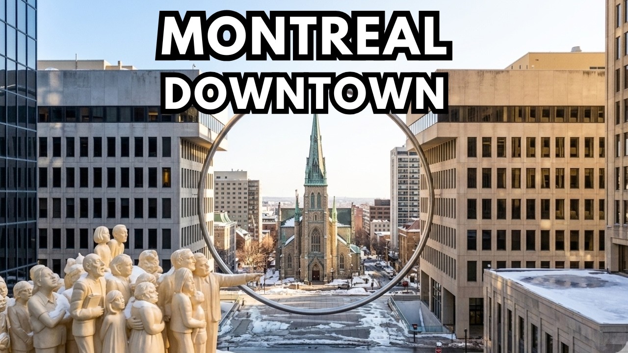 [4K][CC] Montreal in March – Winter's Final Goodbye