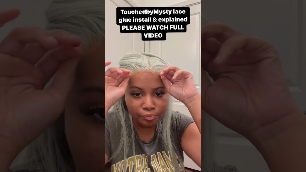 TouchedbyMysty install video and glue explained  This is a voice over so please make sure you are