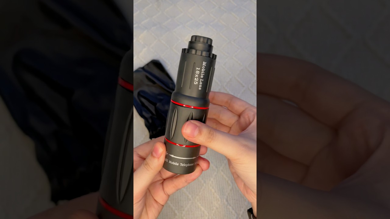 APEXEL Universal 18x25 Monocular Zoom | Before & After 
