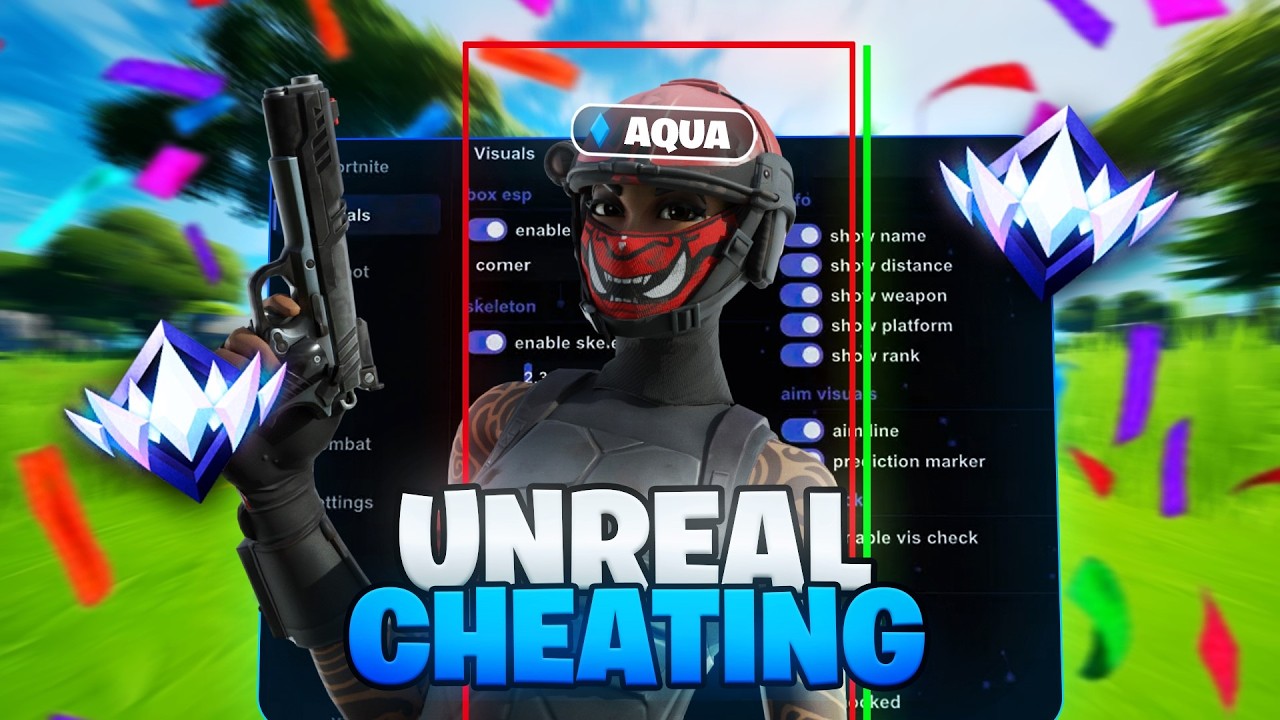 Я нашел ЛУЧШИЕ читы для Fortnite, чтобы повысить свой ранг до Unreal!