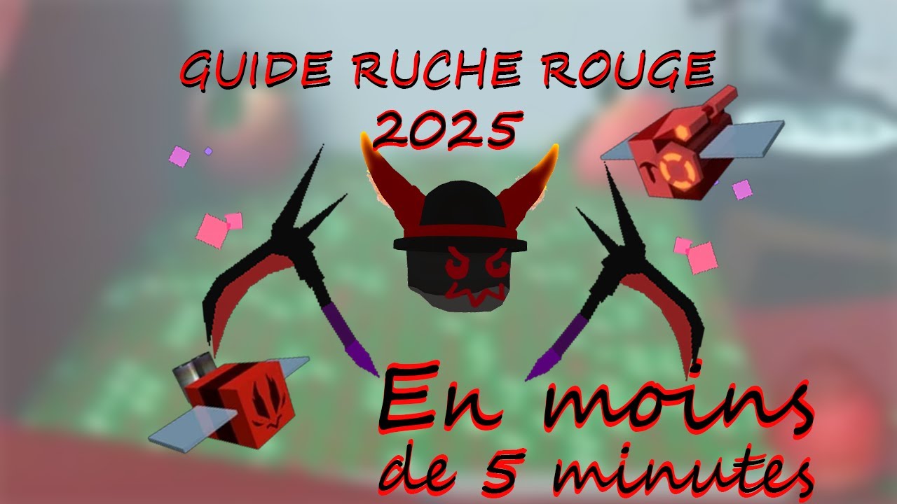 Le guide d'une bonne ruche rouge ! Bee swarm simulator fr