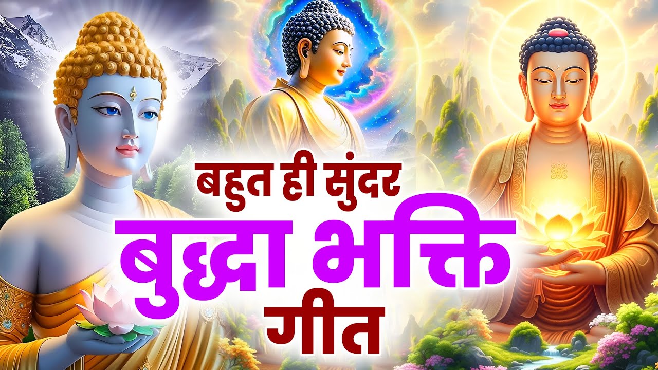 ☸️बहुत ही सुंदर बुद्धा भक्ति गीत~ Most Peaceful Nonstop Buddha Bhajan | New Buddha Bhajan