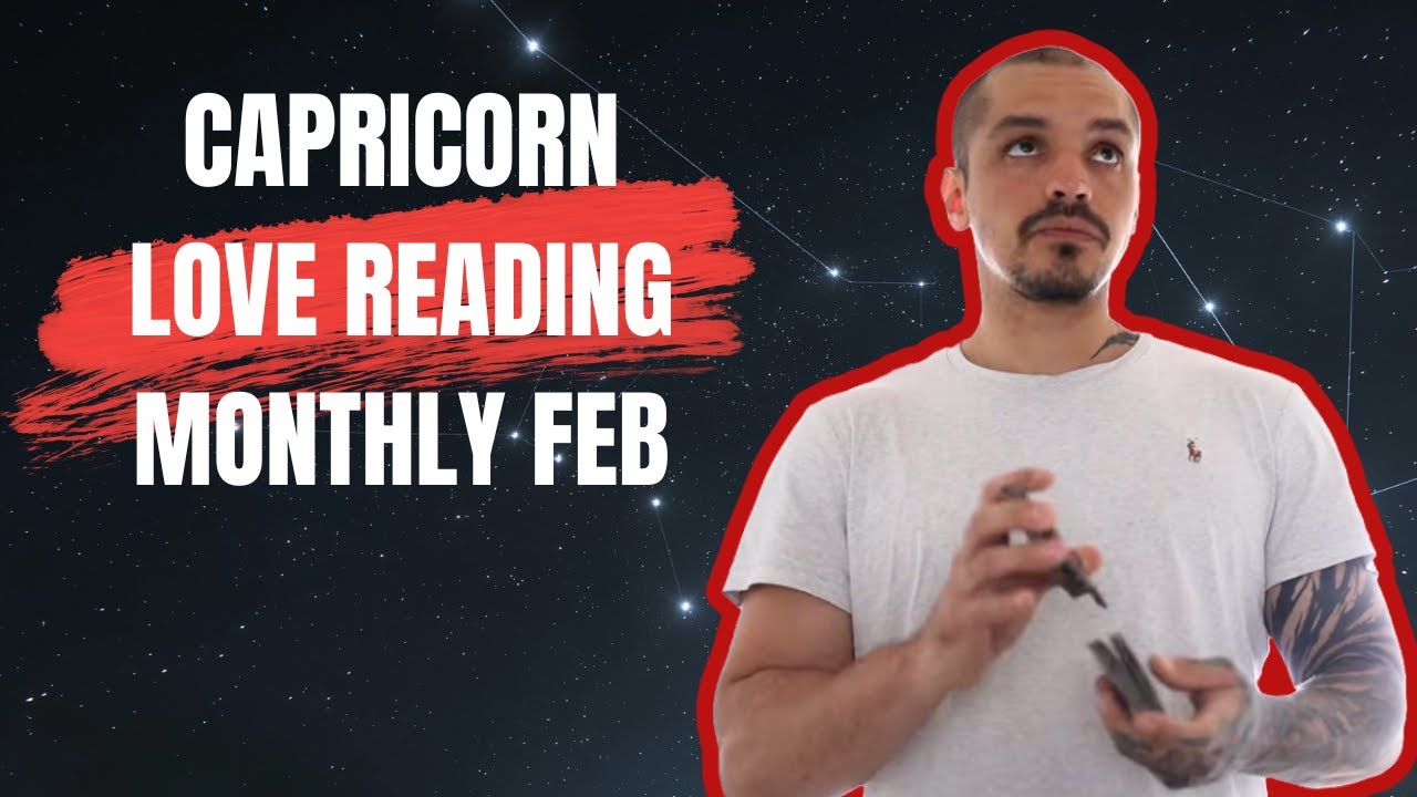 CAPRICORN: They Want to Hear You Love Them — An Amazing Reunion Is a Step Away | February 2026 Tarot