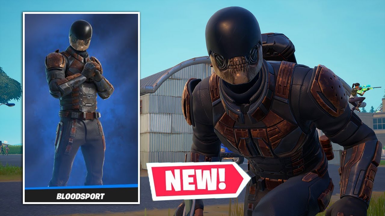 New BLOODSPORT Skin Gameplay in Fortnite! (Suicide Squad)