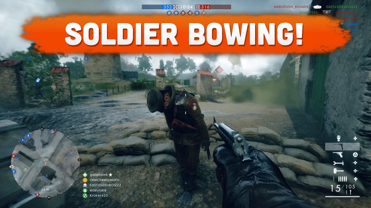 SOLDIER IS BOWING! - Battlefield 1 | Road to Max Rank #43 (Multiplayer Gameplay)