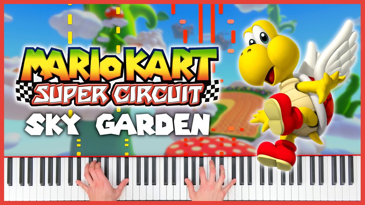 Sky Garden ~ Mario Kart: Super Circuit | Piano Cover (+ Sheet Music)