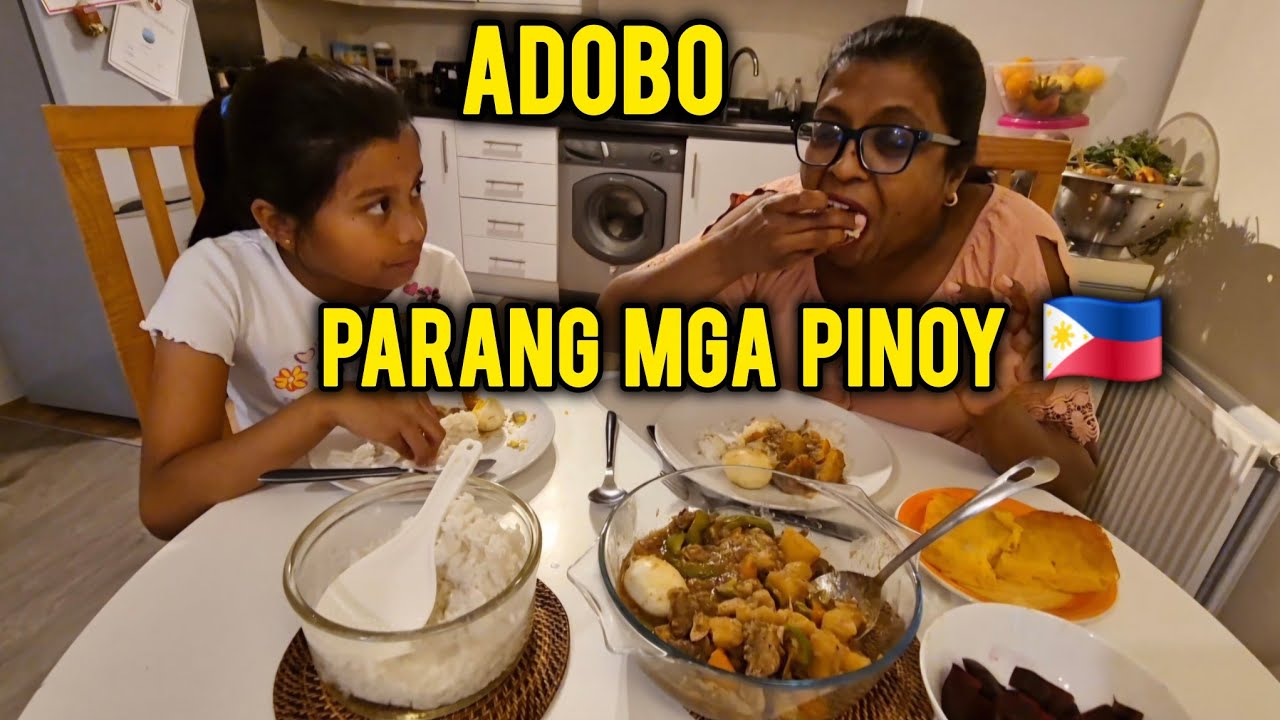 Parang silang mga Pinoy kung kumain ng Adobo | Pagkaing Pinoy