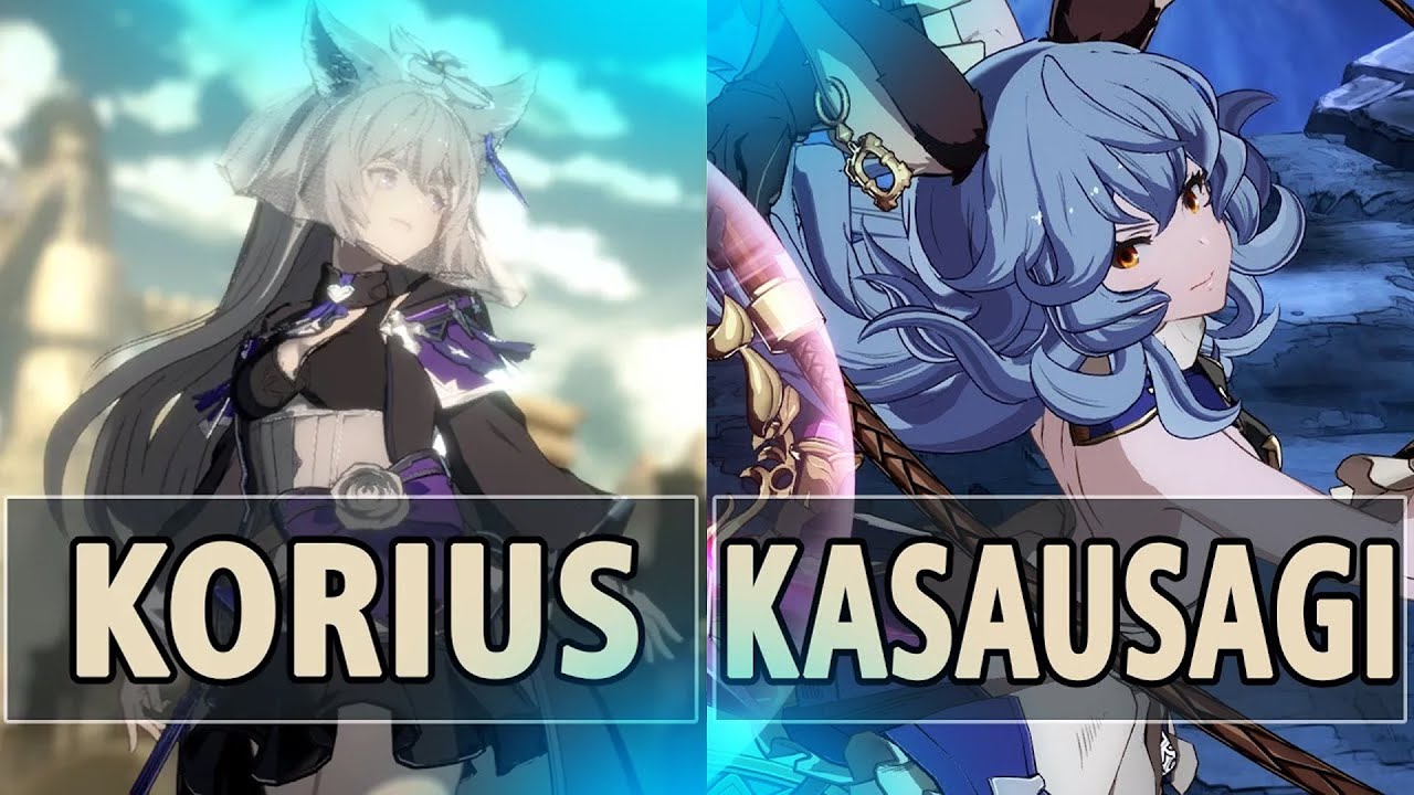 GBVSR:🔥Korius (Nier) Vs Kasausagi (Ferry)🔥| High Level Gameplay.