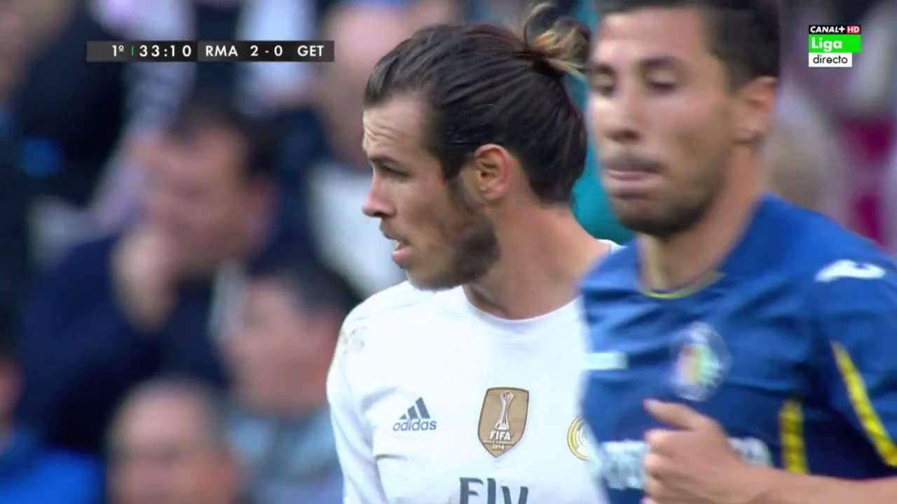 Gareth Bale VS Getafe Home 5-12-2015 La Liga HD