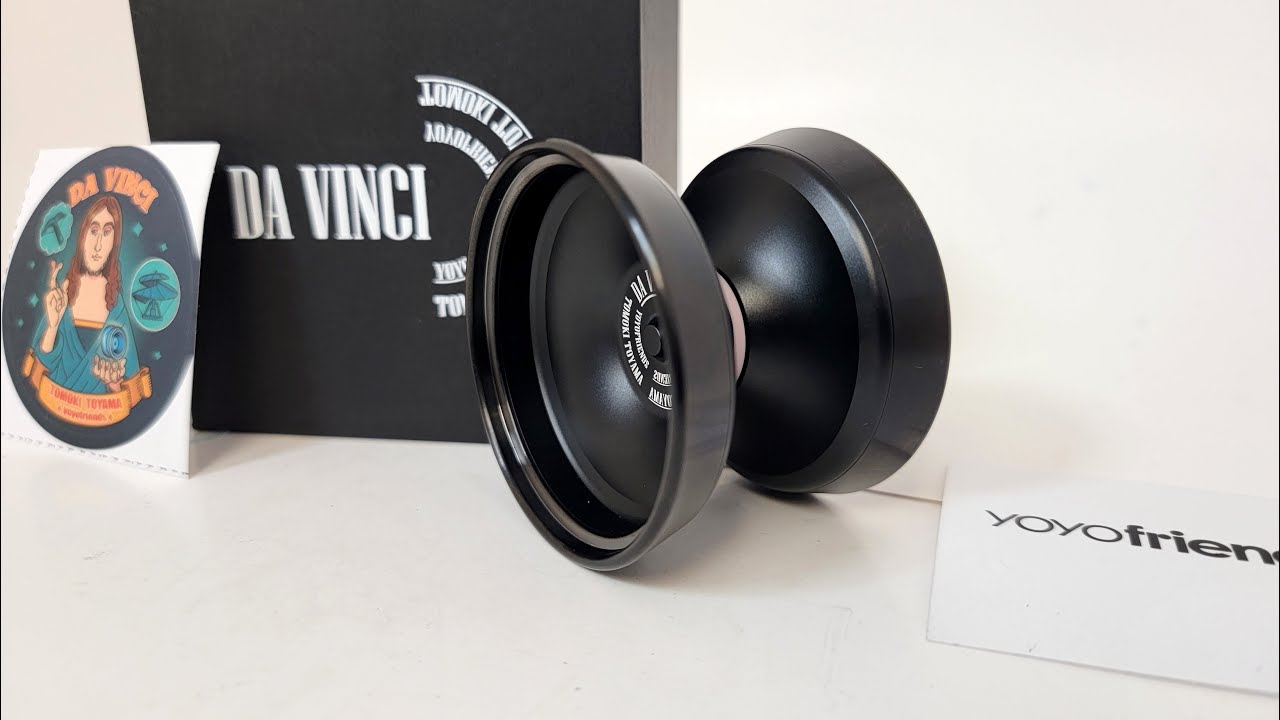YoYoFriends Da Vinci Bi metal yoyo unboxing and review.