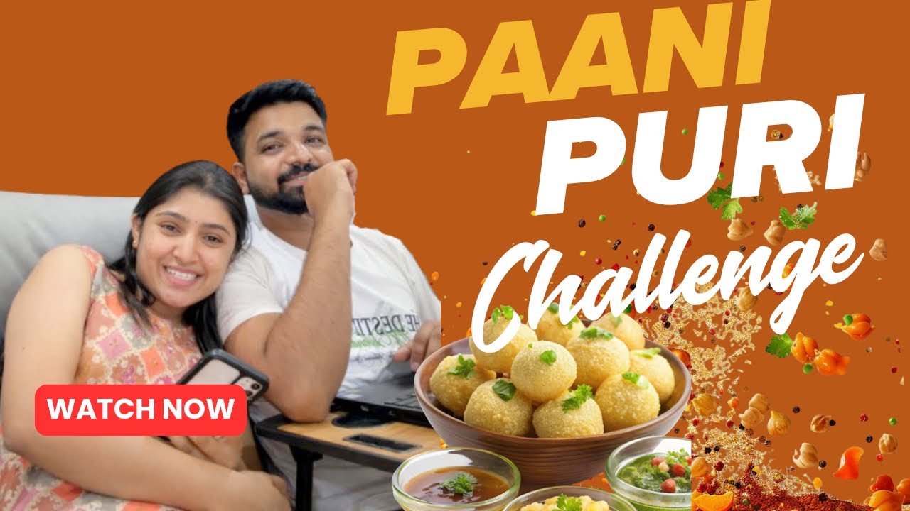 Pani puri challenge 😋 #challenges #dailyvlog #punecity 