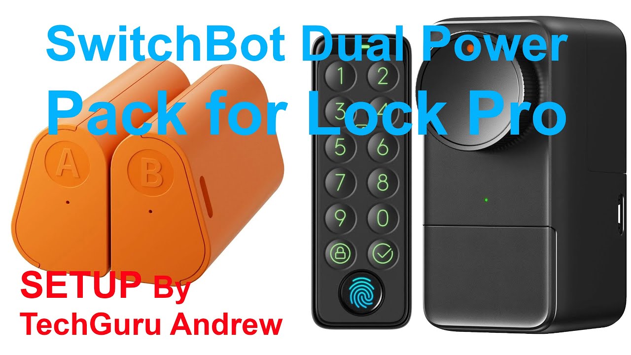SwitchBot Dual Power Pack for Lock Pro
